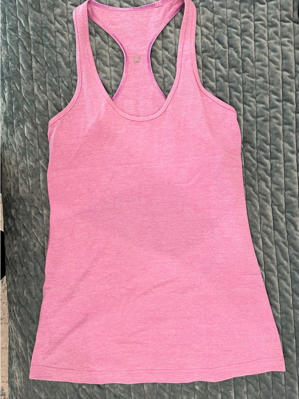 lululemon athletica Pink Racerback Performance Tank